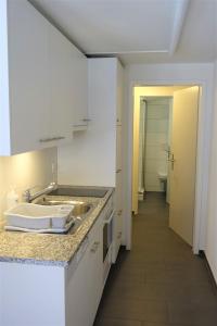 Kuchyň nebo kuchyňský kout v ubytování Hotel Bären Guttannen