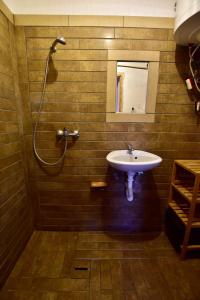 Kúpeľňa v ubytovaní Igricz Farmház