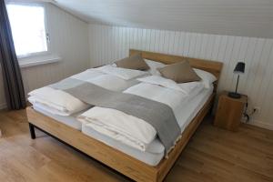 Voodi või voodid majutusasutuse Hotel Bären Guttannen toas