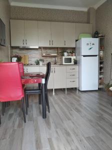 Kuchyň nebo kuchyňský kout v ubytování Guesthouse Litoros