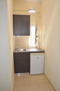 Kuchyň nebo kuchyňský kout v ubytování Sofia Apartments