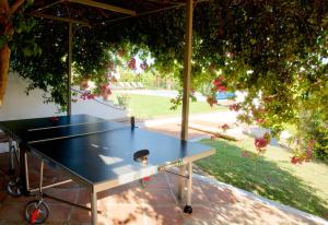 Stolný tenis v ubytovaní La Ciruela - Villa paisible jardin de 5000m2 piscine chauffée et vue sur mer alebo v jeho okolí