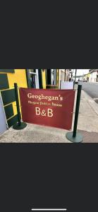 Majutusasutuses Geoghegans Magpie Bar and B&B olev sertifikaat, autasu, silt või muu dokument