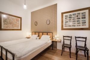 Posteľ alebo postele v izbe v ubytovaní BpR Király Street Nest with A/C