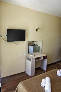 Sjónvarps- og/eða afþreyingartæki á Hotel Medusa