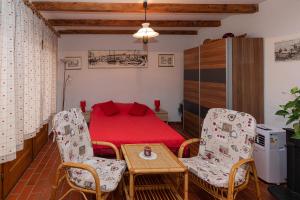 Posezení v ubytování Casa Oleander