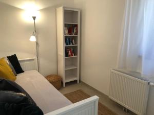 Postel nebo postele na pokoji v ubytování Gästeapartments Rossatz