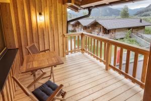 Widok na góry z tego hotelu