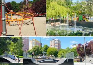 Detský kútik v ubytovaní Bulwar Gdynia
