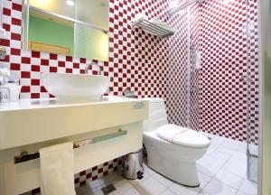 Koupelna v ubytování NL Concept Hotel