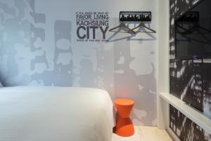 Postel nebo postele na pokoji v ubytování NL Concept Hotel