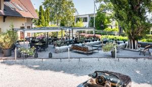Zahrada ubytování Hotel Tihany Átrium