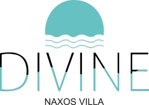 a logo for the nyssos villella project at Divine Naxos Villa in Plaka