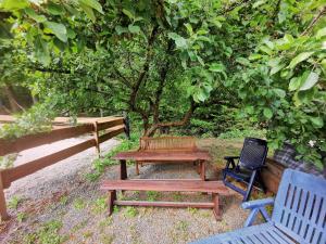 Zahrada ubytování Ferienappartement -Hof Baum
