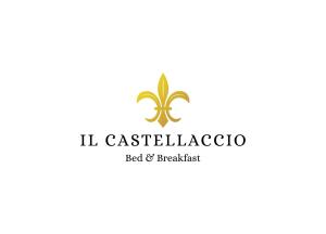 a logo for a restaurant called hacienda bed and breakfast at Il Castellaccio Bed & Breakfast in Spello