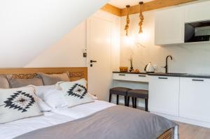 Kuchyňa alebo kuchynka v ubytovaní Willa MAJA Relax pod Giewontem APARTZAKOP