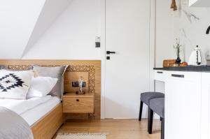 Posteľ alebo postele v izbe v ubytovaní Willa MAJA Relax pod Giewontem APARTZAKOP