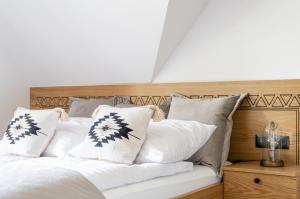 Posteľ alebo postele v izbe v ubytovaní Willa MAJA Relax pod Giewontem APARTZAKOP