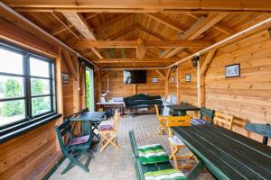 Posezení v ubytování Willa Gizela