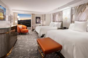 Letto o letti in una camera di Bellagio