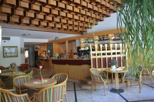 Lounge nebo bar v ubytování Hotel Greifenstein