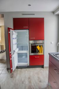 Kuchyň nebo kuchyňský kout v ubytování Ferienhaus Fux