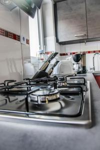 Küche/Küchenzeile in der Unterkunft Ferienhaus Fux