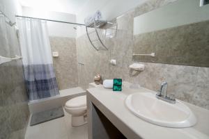 Koupelna v ubytování Casa Real