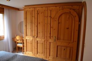 Postel nebo postele na pokoji v ubytování Ferienwohnung Runca