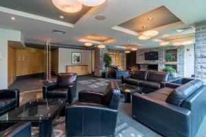 Χώρος καθιστικού στο Condo avec parc aquatique !