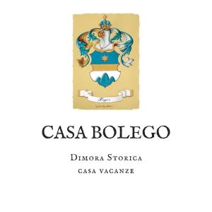 a logo for a company called casa boloco at Casa Bolego in Cagnò