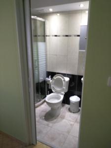 Koupelna v ubytování Janis Castle Apartment + 16 fotografií