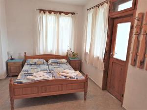Postel nebo postele na pokoji v ubytování Room for two in House of relax Ahtopol