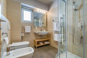 Koupelna v ubytování Residence Bepi Malugio