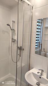 Apartament D&M tesisinde bir banyo