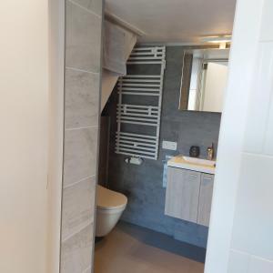Koupelna v ubytování Smaal apartment Beti