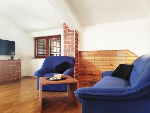 Posezení v ubytování Apartment Soline