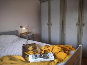 Postel nebo postele na pokoji v ubytování Apartment Soline