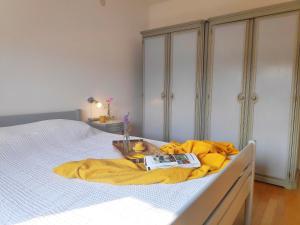 Postel nebo postele na pokoji v ubytování Apartment Soline