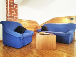 Posezení v ubytování Apartment Soline