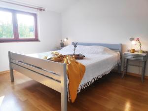 Postel nebo postele na pokoji v ubytování Apartment Soline