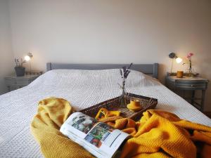 Postel nebo postele na pokoji v ubytování Apartment Soline