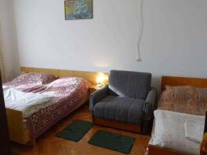 Posteľ alebo postele v izbe v ubytovaní Apartment in Omisalj - Insel Krk 39736 + 22 fotografií