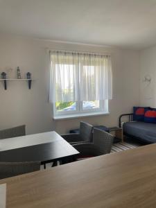 Posezení v ubytování Apartmán