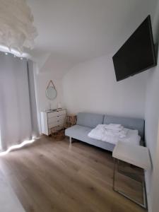 Μια τηλεόραση ή/και κέντρο ψυχαγωγίας στο ApartDomek41 Morska Przystań - Prestiż dla wymagających