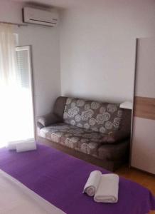 Posteľ alebo postele v izbe v ubytovaní Apartment in Lopar - Insel Rab 36121