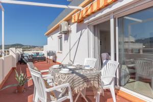 Balkón nebo terasa v ubytování Pondarosa Penthouse 55 - Costa CarpeDiem