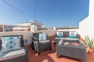 Posezení v ubytování Pondarosa Penthouse 55 - Costa CarpeDiem