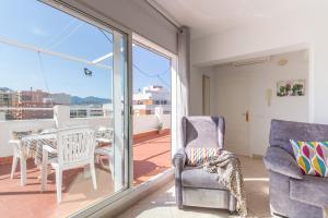 Balkón nebo terasa v ubytování Pondarosa Penthouse 55 - Costa CarpeDiem