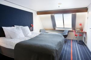 Postel nebo postele na pokoji v ubytování DFDS MiniCruise Oslo - Copenhagen - Oslo